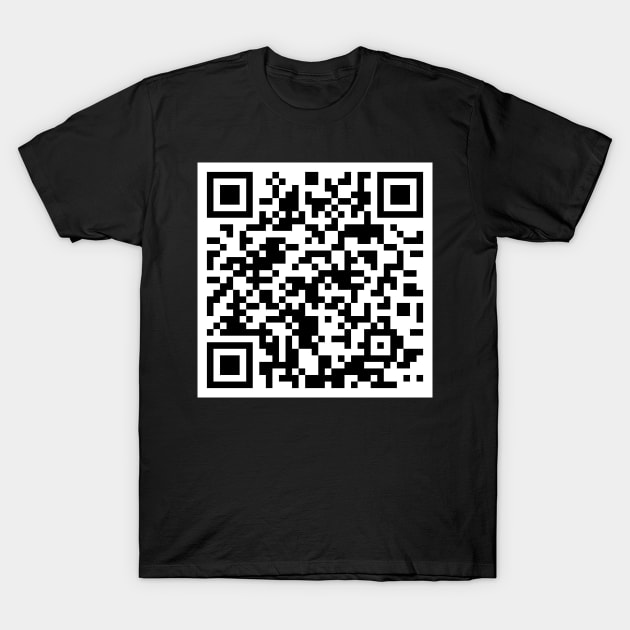 Troll Meme Face QR Code T-Shirt by darklordpug